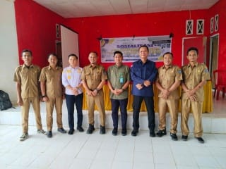 Sosialisasi Pendampingan Hukum Dari Kejaksaan Bengkulu Utara di Kecamatan Napal Putih, pada Selasa 22/9/2026